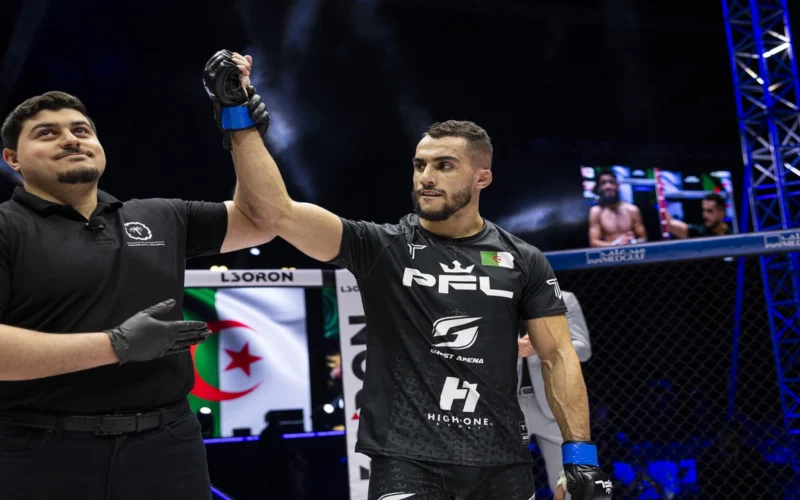 وعد طموح.. يانيس غموري يسعى ليكون أول بطل جزائري في UFC